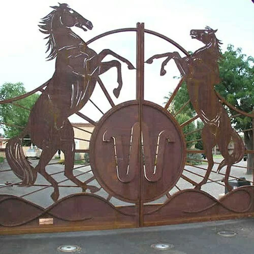 Decorative Cast Iron Gate