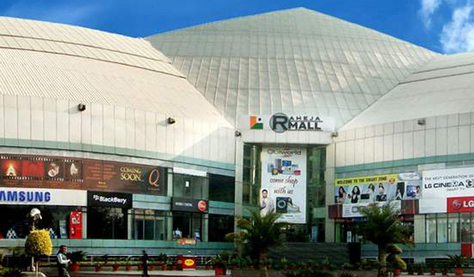 Raheja Mall mezzanine structure